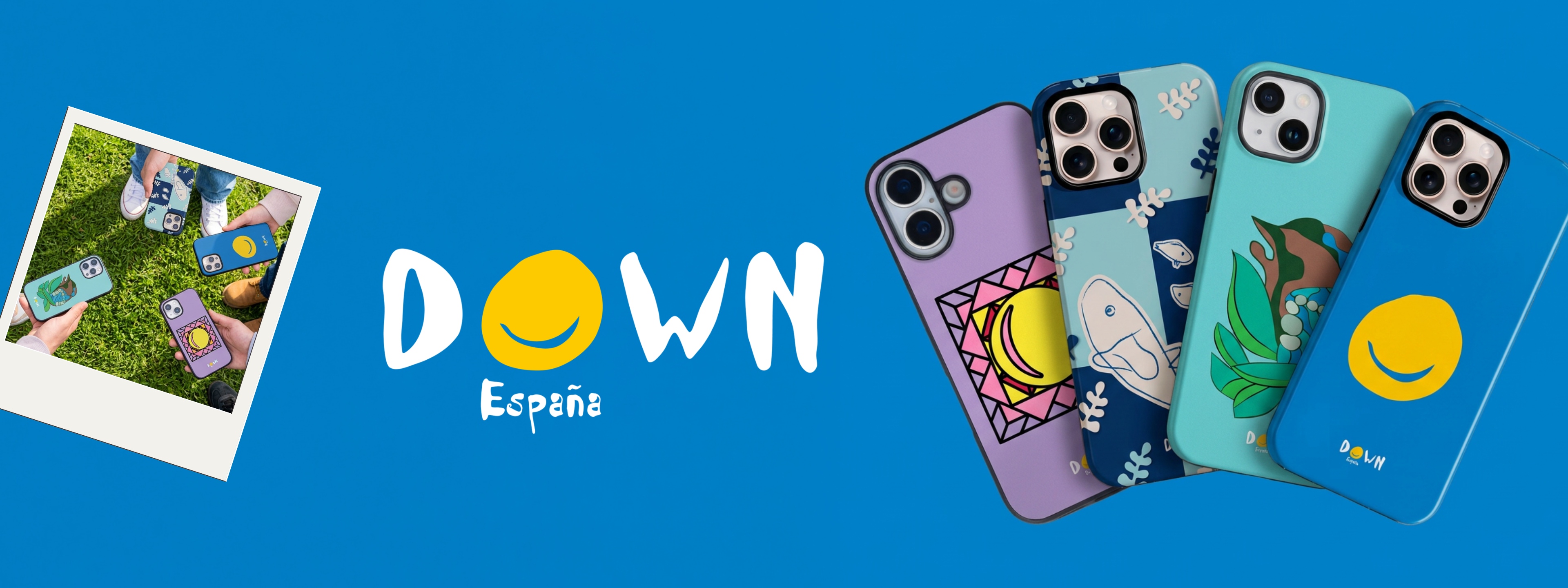 Colección solidaria de fundas oficiales Down España en La Casa de las Carcasas — Diseños exclusivos creados por artistas con síndrome de Down
