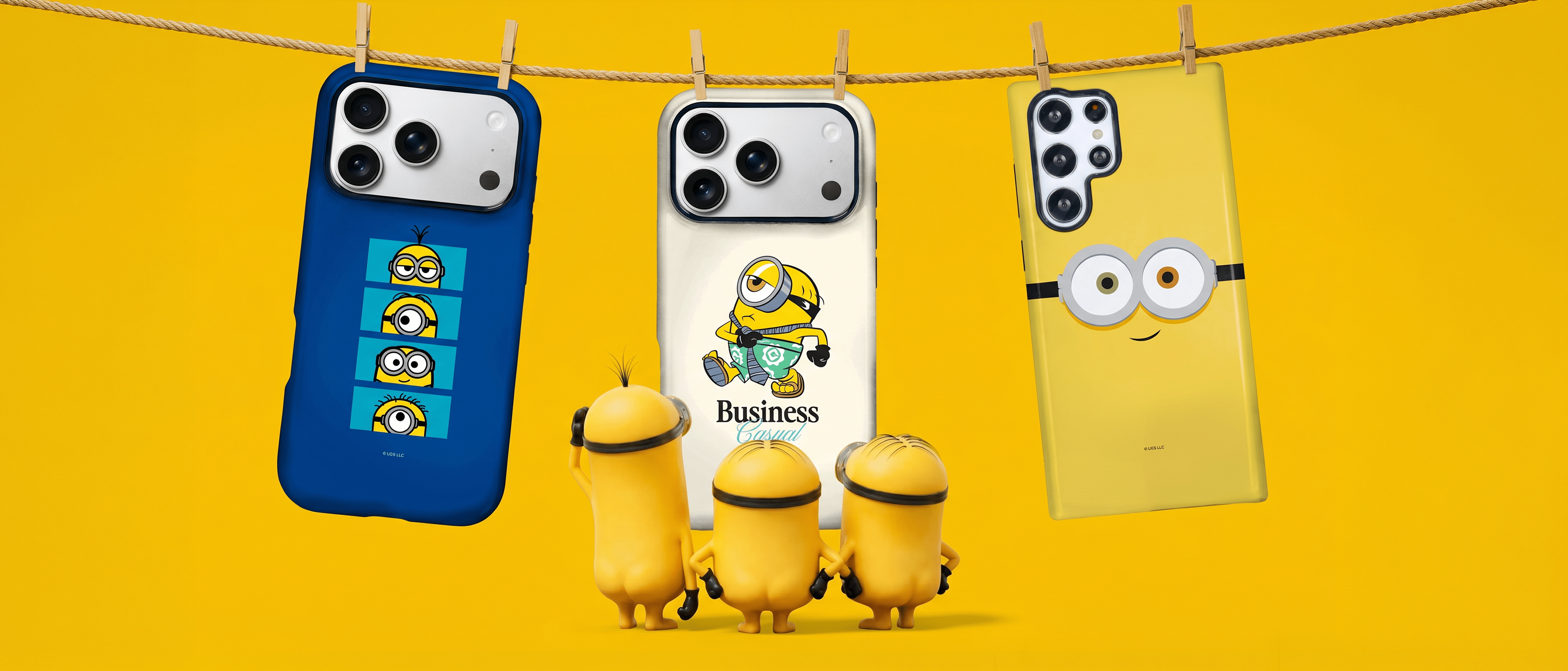 Colección de fundas y accesorios oficiales Minions para móvil – La Casa de las Carcasas