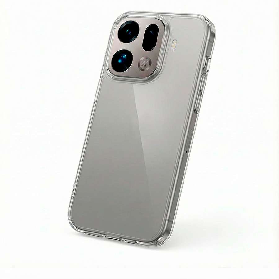Cover Silicone Trasparente per Oppo Find X9 Pro