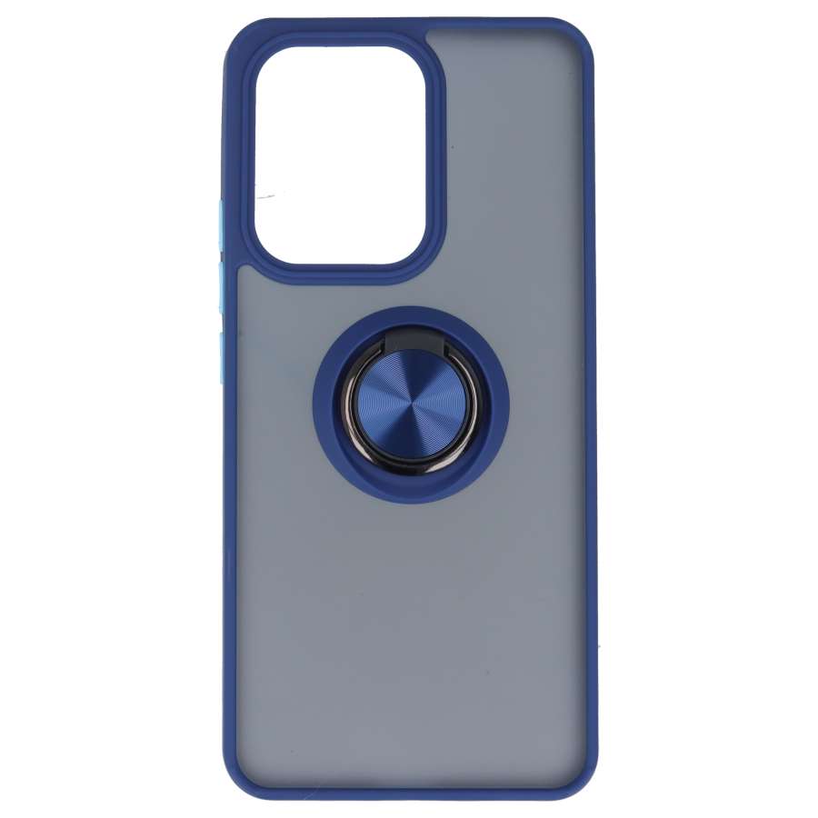 Cover Acrilica con Anello per Oppo Reno13 FS 5G