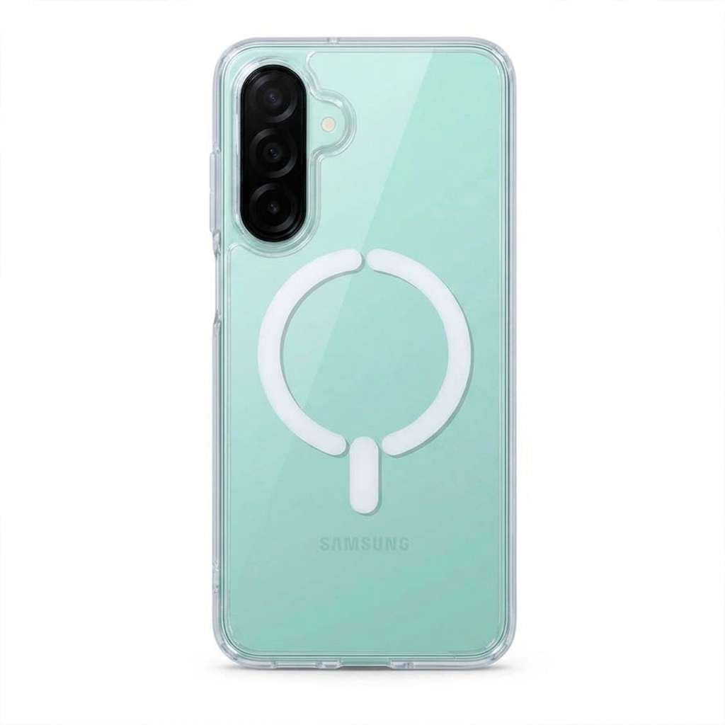 Cover Trasparente Logo Compatibile con MagSafe per Samsung Galaxy A26 5G