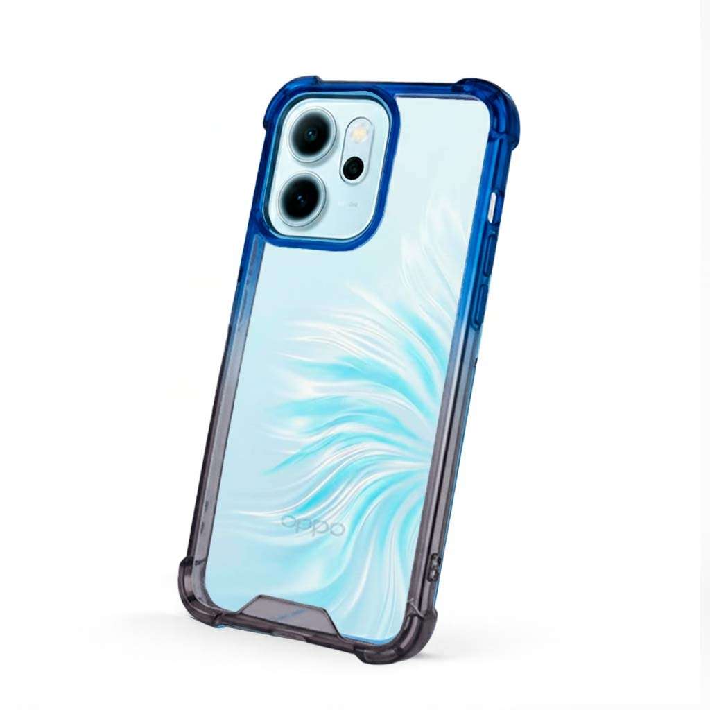 Cover Bumper Rinforzata Sfumata per Oppo Reno 14F