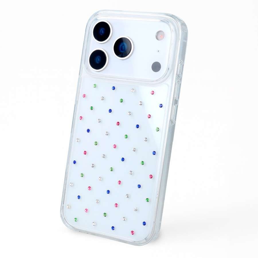 Cover Brillantini Multicolore per iPhone 17 Pro