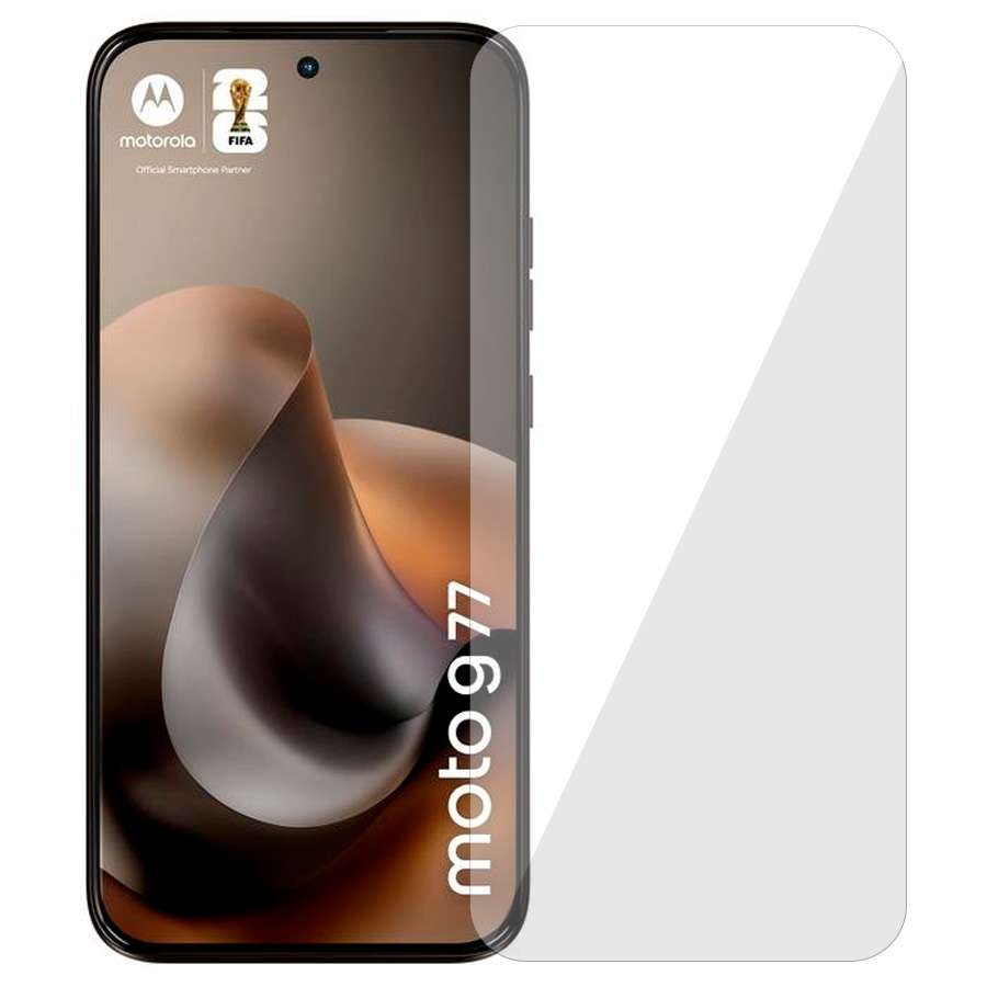 Vetro Temperato Trasparente per Motorola Moto G77