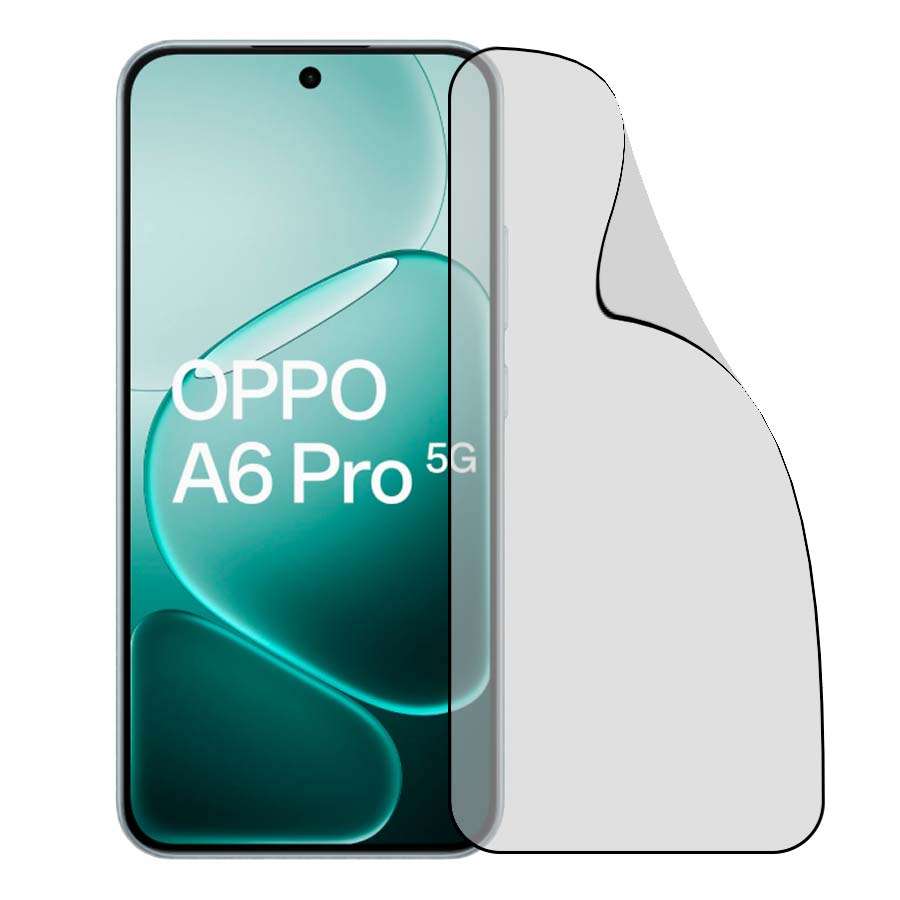 Vetro Temperato Completo Infrangibile per Oppo A6 Pro