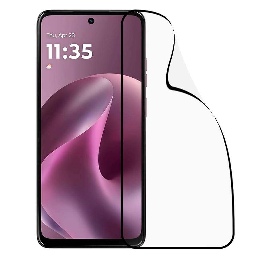 Vetro Temperato Completo Infrangibile per Motorola Moto G17