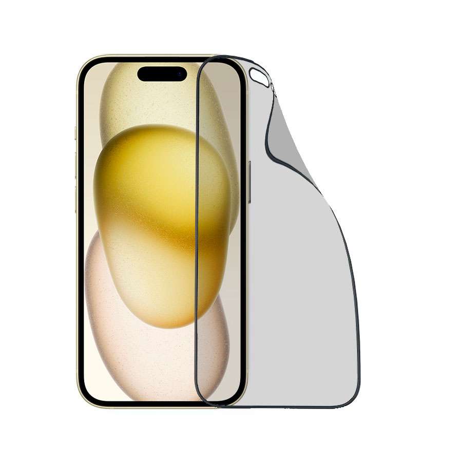 Vetro Temperato Infrangibile Opaco per iPhone 16 Plus