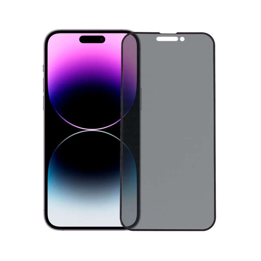 Vetro Temperato Infrangibile Antispia per iPhone 15 Pro