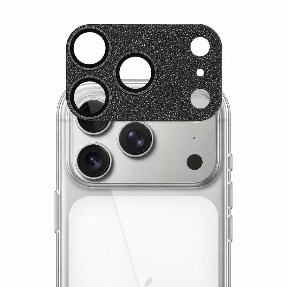 Protector de cámara glitter para iPhone 18 Pro