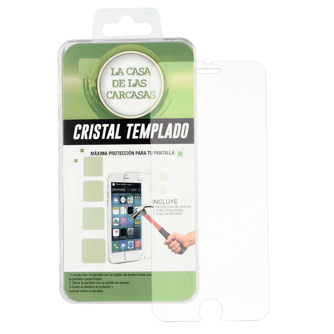 Vetro Temperato Trasparente per iPhone 7 Plus