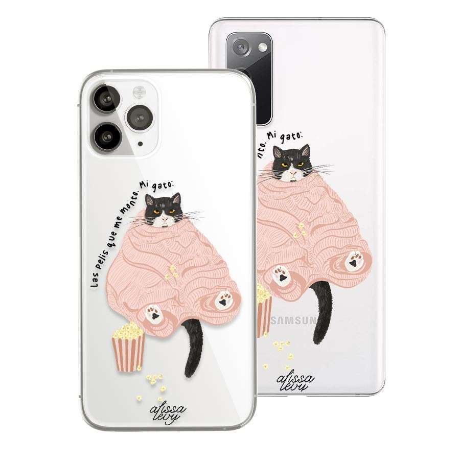 Funda Oficial Levys Friends - Gato con palomitas