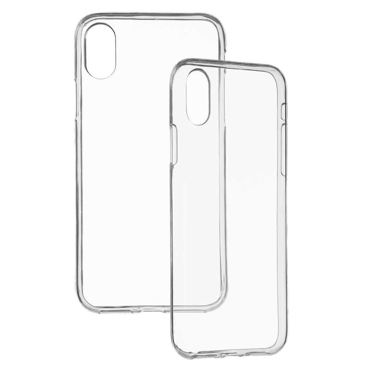 Cover Silicone Trasparente per iPhone X