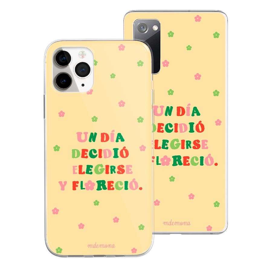 Funda M de Mona - Un Día Decidió Elegirse y Floreció