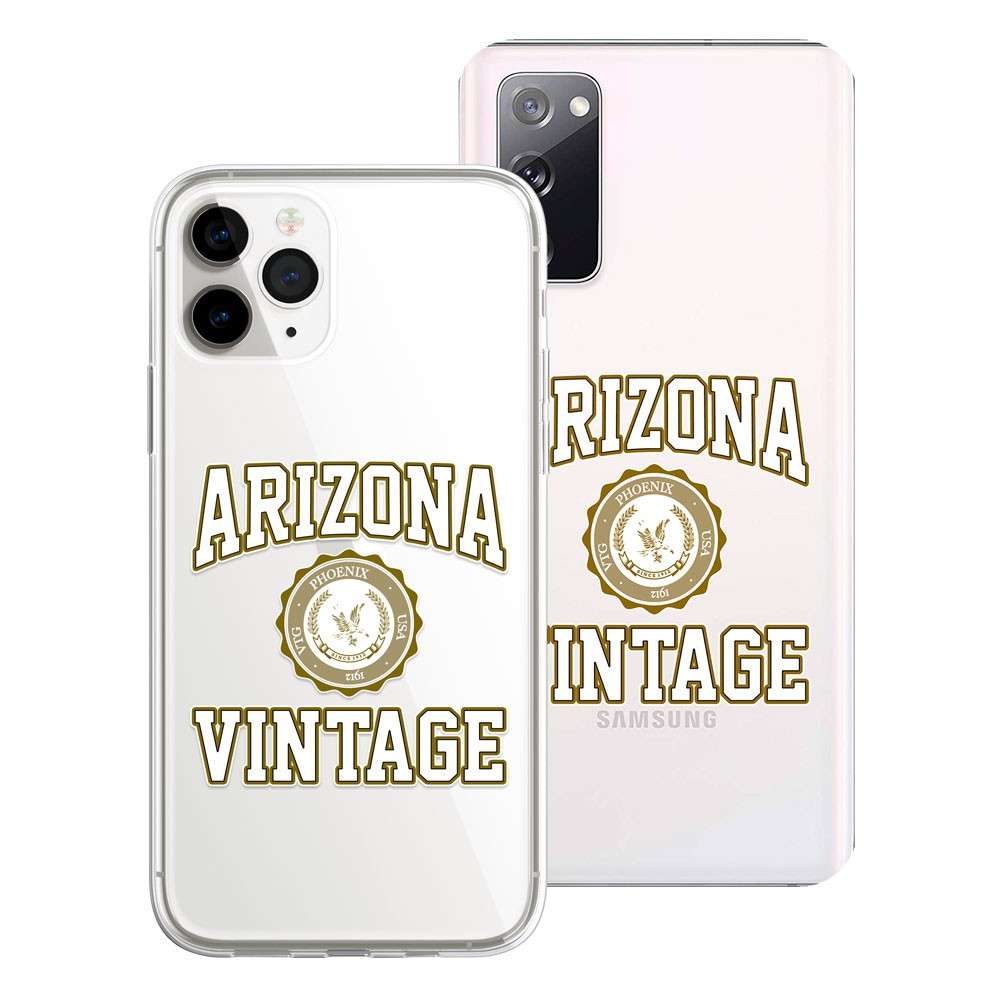 Cover Ufficiale Arizona Vintage - Logotipo Blanco y Dorado