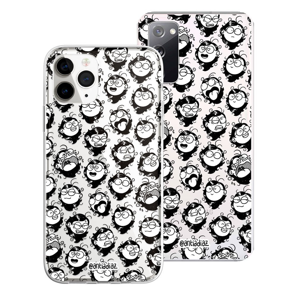 Funda Antía Díaz - Patrón Caras Antía
