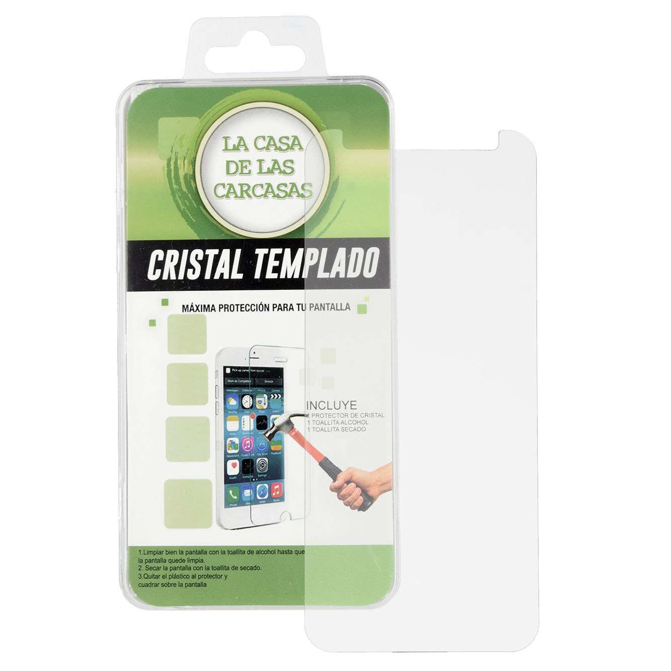 Vetro Temperato Trasparente per Samsung Galaxy A6 2018