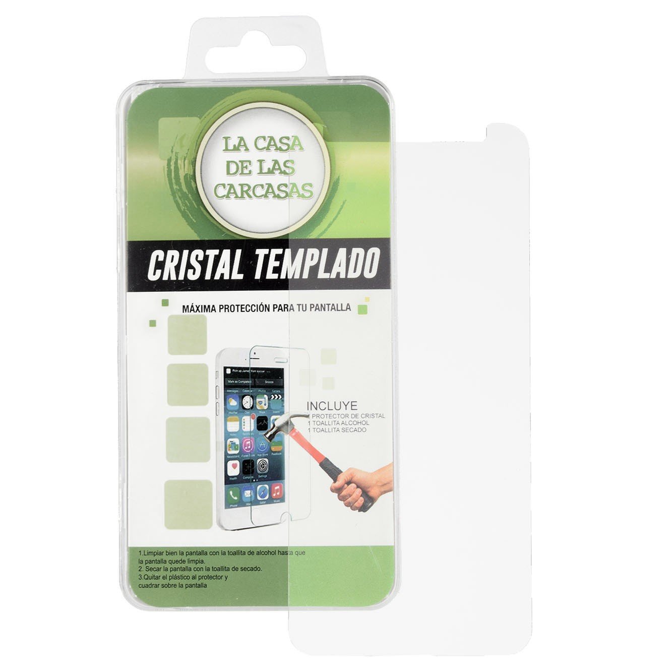 Vetro Temperato Trasparente per Samsung Galaxy J4 Plus
