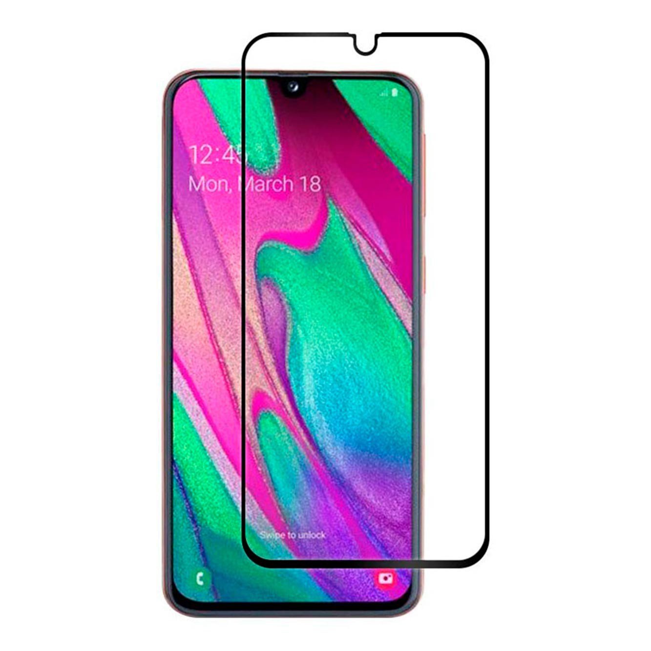 Vetro Temperato Completo per Samsung Galaxy A40