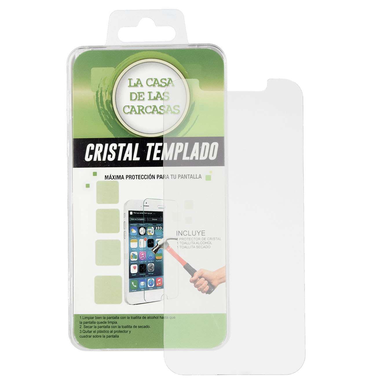 Vetro Temperato Trasparente per iPhone 12 Mini