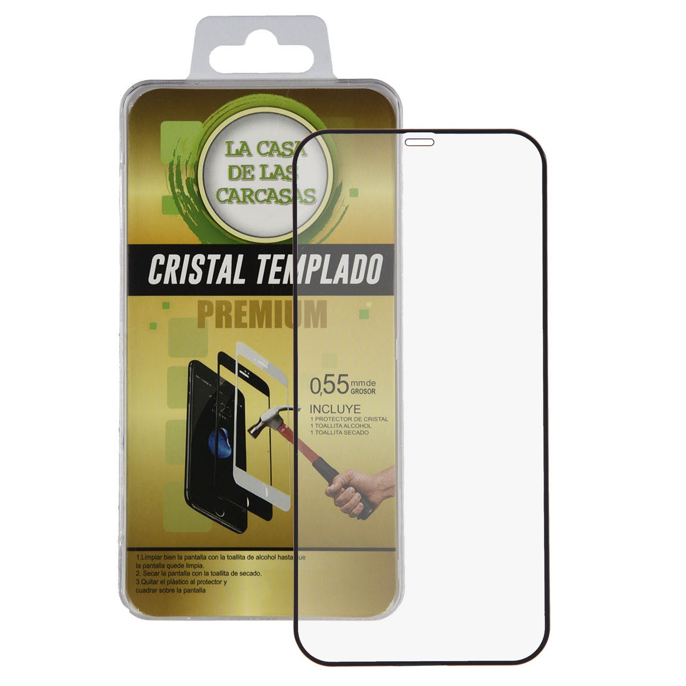 Vetro Temperato Completo per iPhone 12 Pro Max