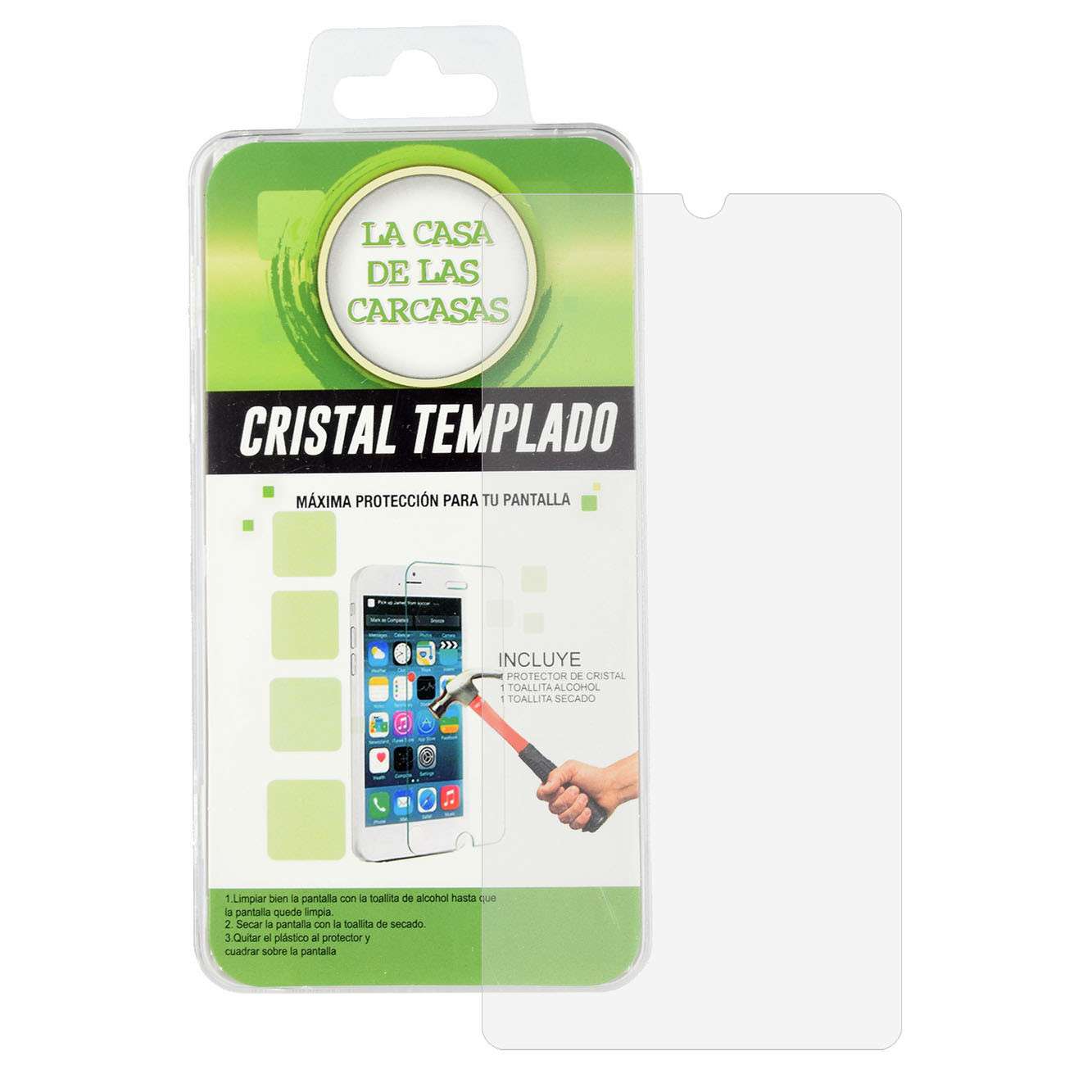 Vetro Temperato Trasparente per Samsung Galaxy A42 5G