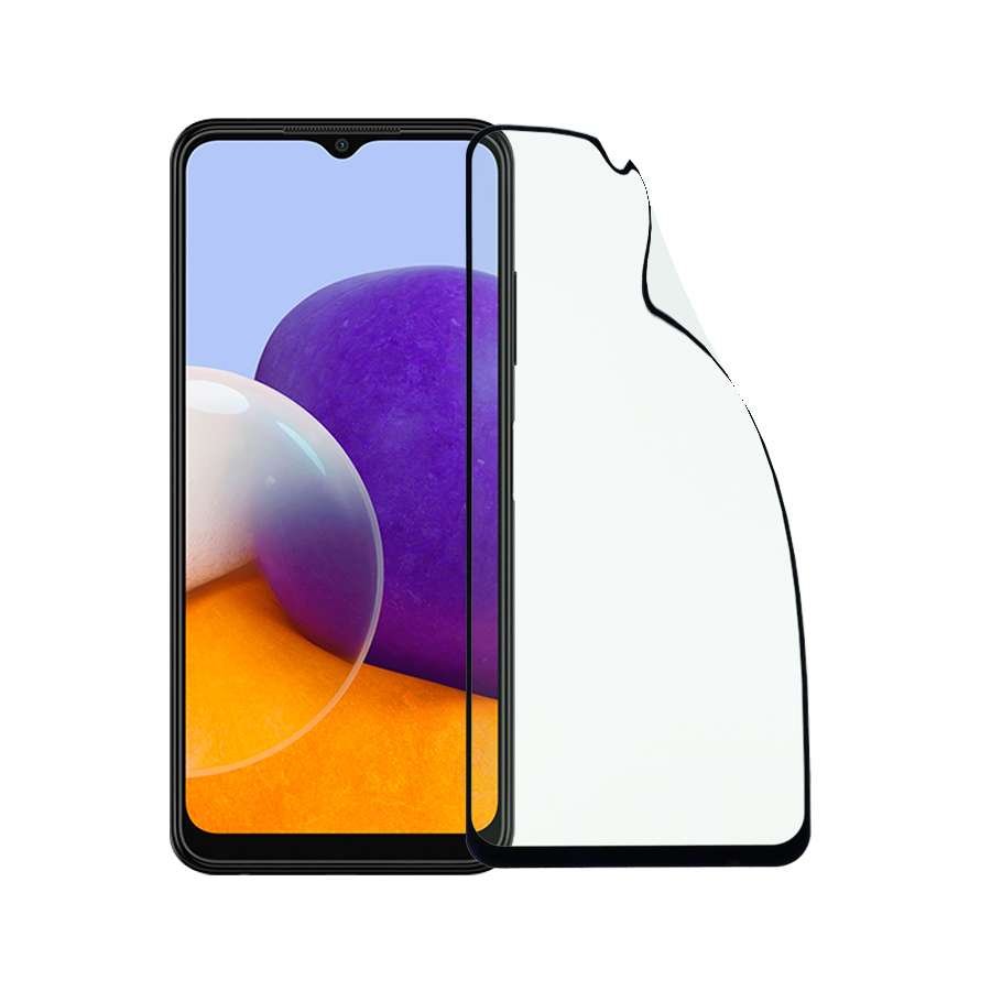 Vetro Temperato Completo Infrangibile per Samsung Galaxy M22