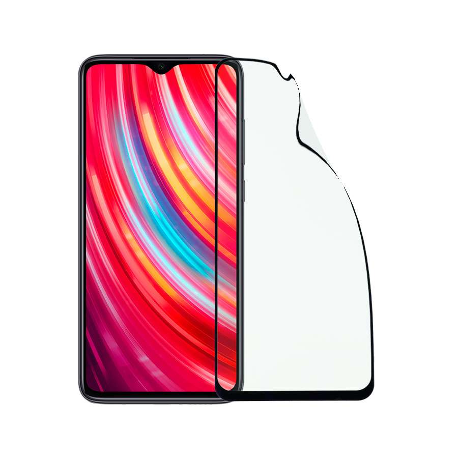 Vetro Temperato Completo Infrangibile per Xiaomi Redmi Note 8 Pro