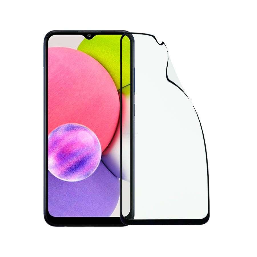 Vetro Temperato Completo Infrangibile per Samsung Galaxy A03