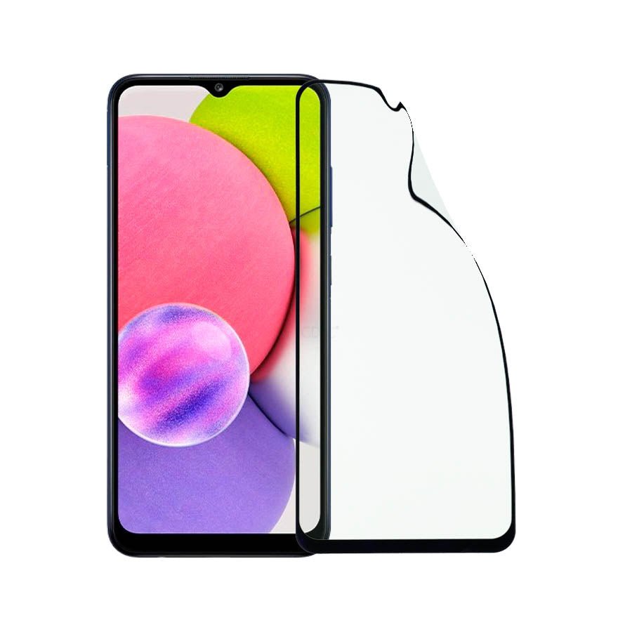 Vetro Temperato Completo Infrangibile per Samsung Galaxy A03