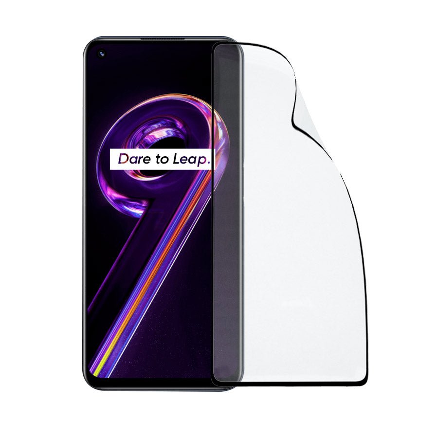 Vetro Temperato Completo Infrangibile per Realme 9i