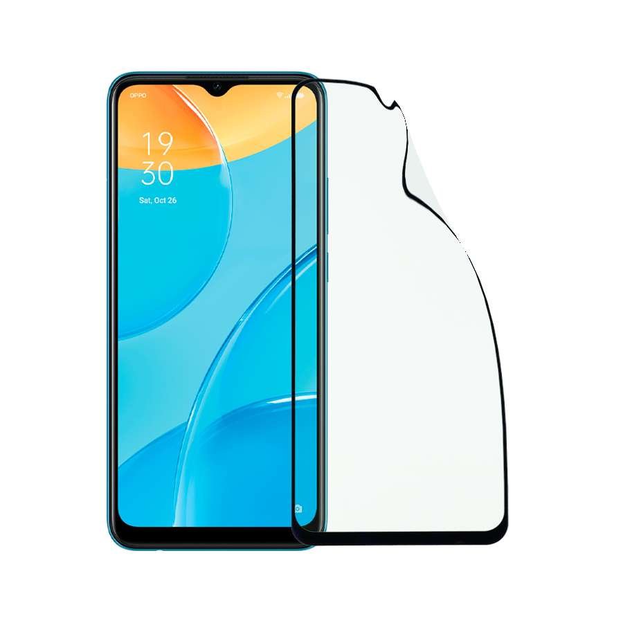 Vetro Temperato Completo Infrangibile per Oppo A15