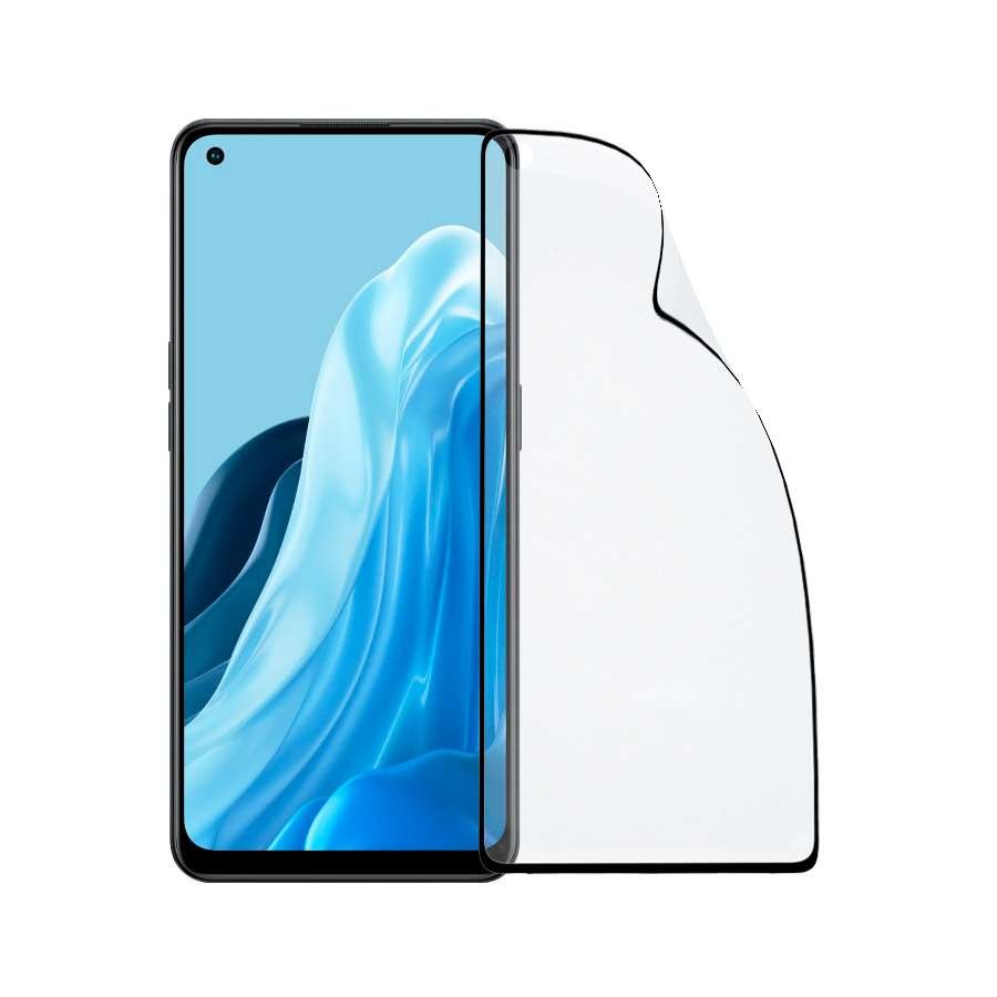 Vetro Temperato Completo Infrangibile per Oppo Reno 7 4G