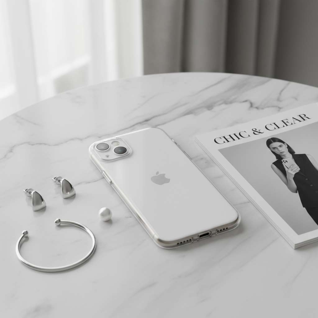 Cover Silicone Trasparente per iPhone 14 Plus