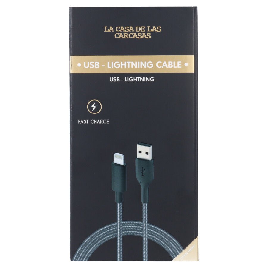 Cavo di Ricarica Intrecciato - Cavo Tipo USB a Lightning