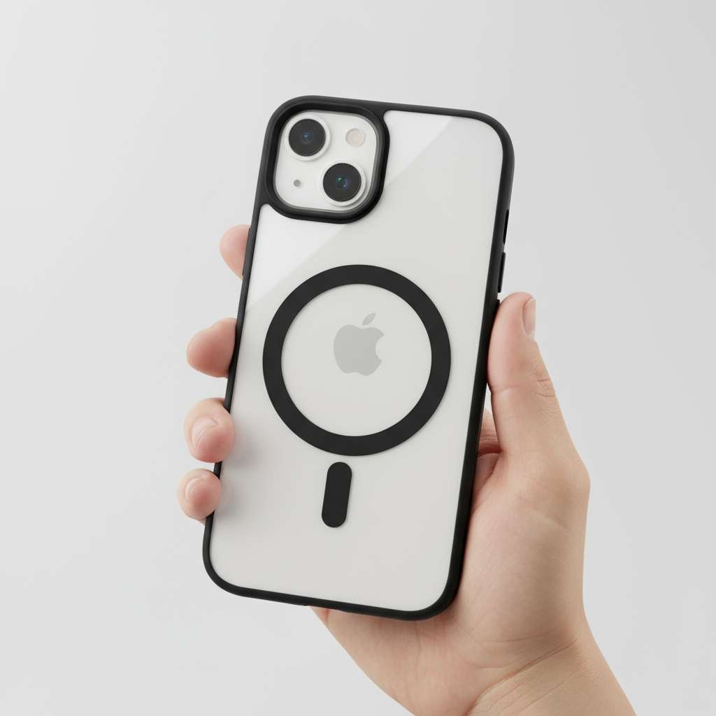 Cover Bumper Ultra Morbida Compatibile con MagSafe per iPhone 13