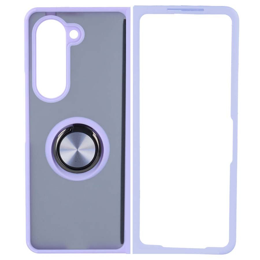 Cover Acrilica con Anello per Samsung Galaxy Z Fold 5