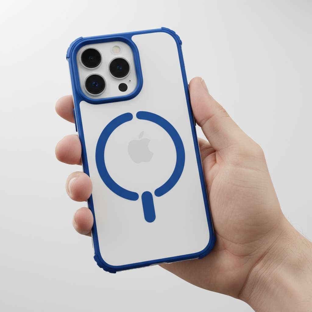 Cover Bumper Compatibile con MagSafe per iPhone 14 Pro