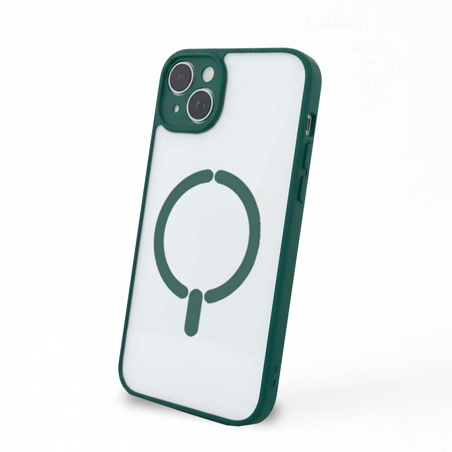 Cover Bumper Compatibile con MagSafe con Copri Fotocamera per iPhone 14