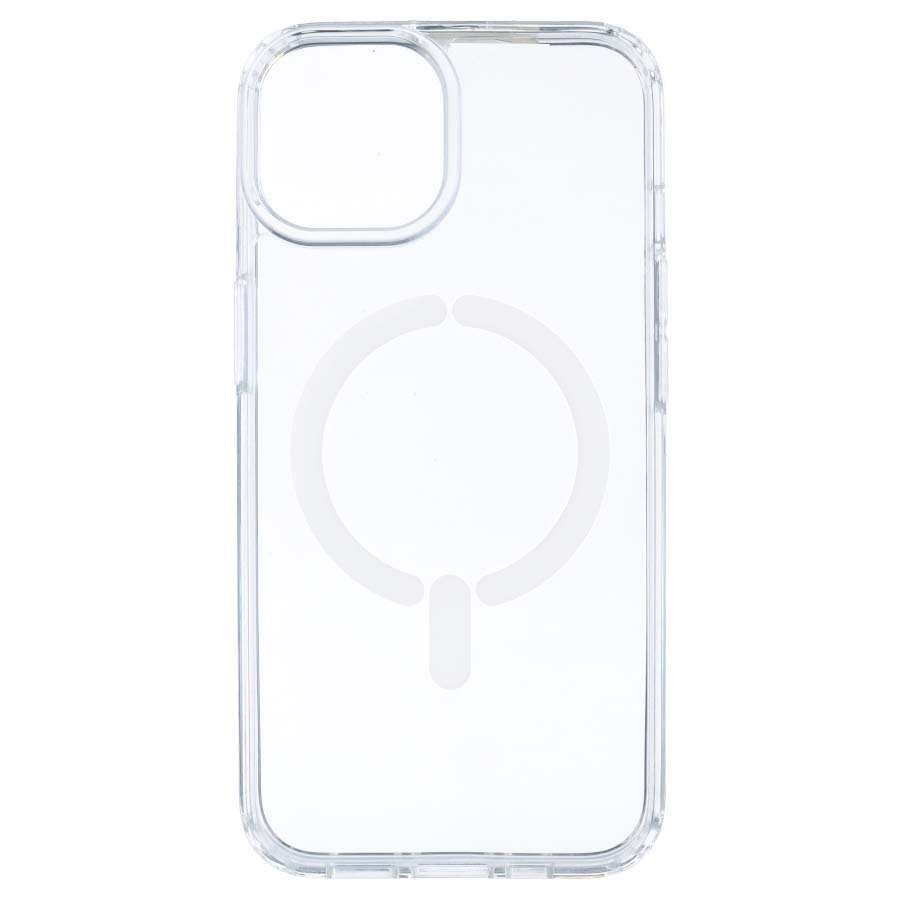 Cover Trasparente Logo Compatibile con MagSafe per iPhone 14