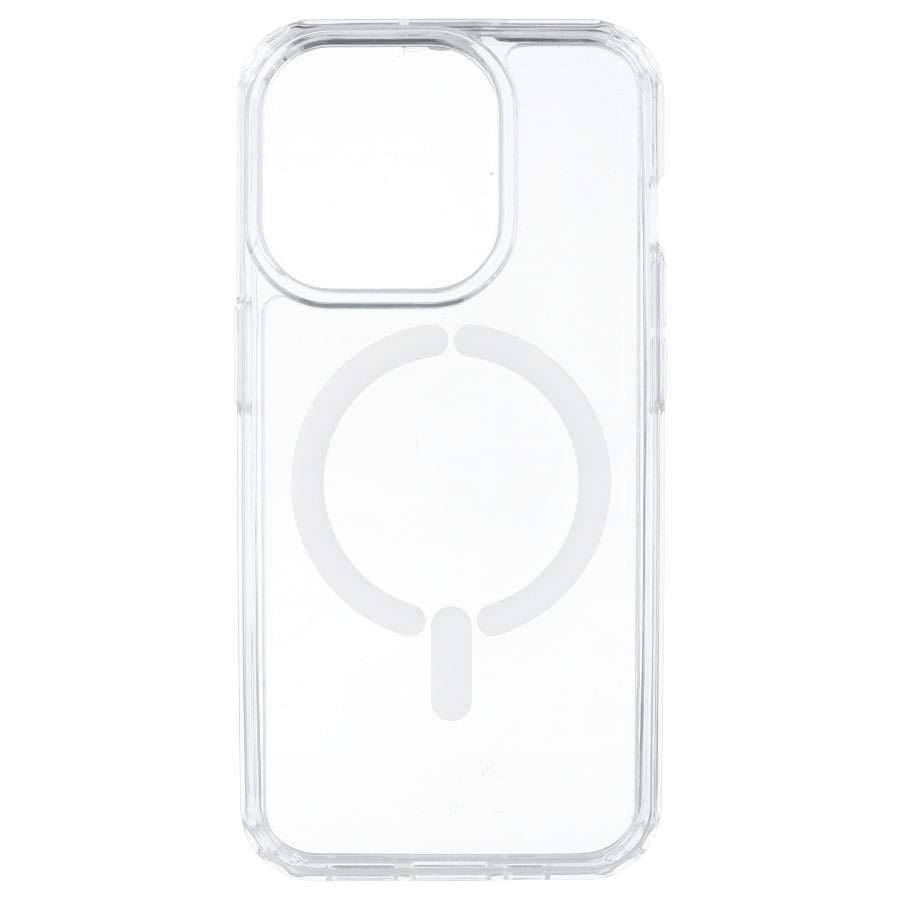 Cover Trasparente Logo Compatibile con MagSafe per iPhone 15 Pro Max