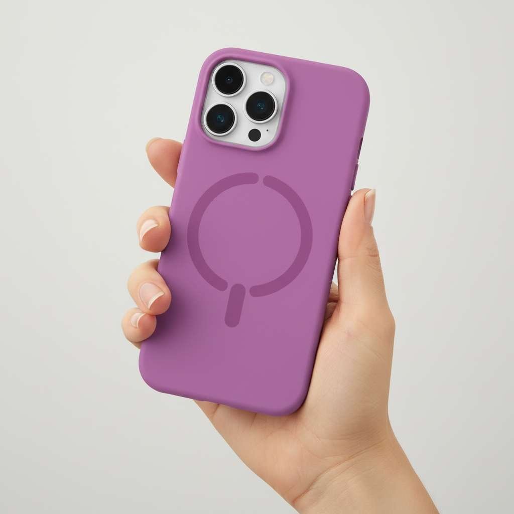 Cover Ultra Morbida Compatibile con MagSafe per iPhone 15 Pro Max
