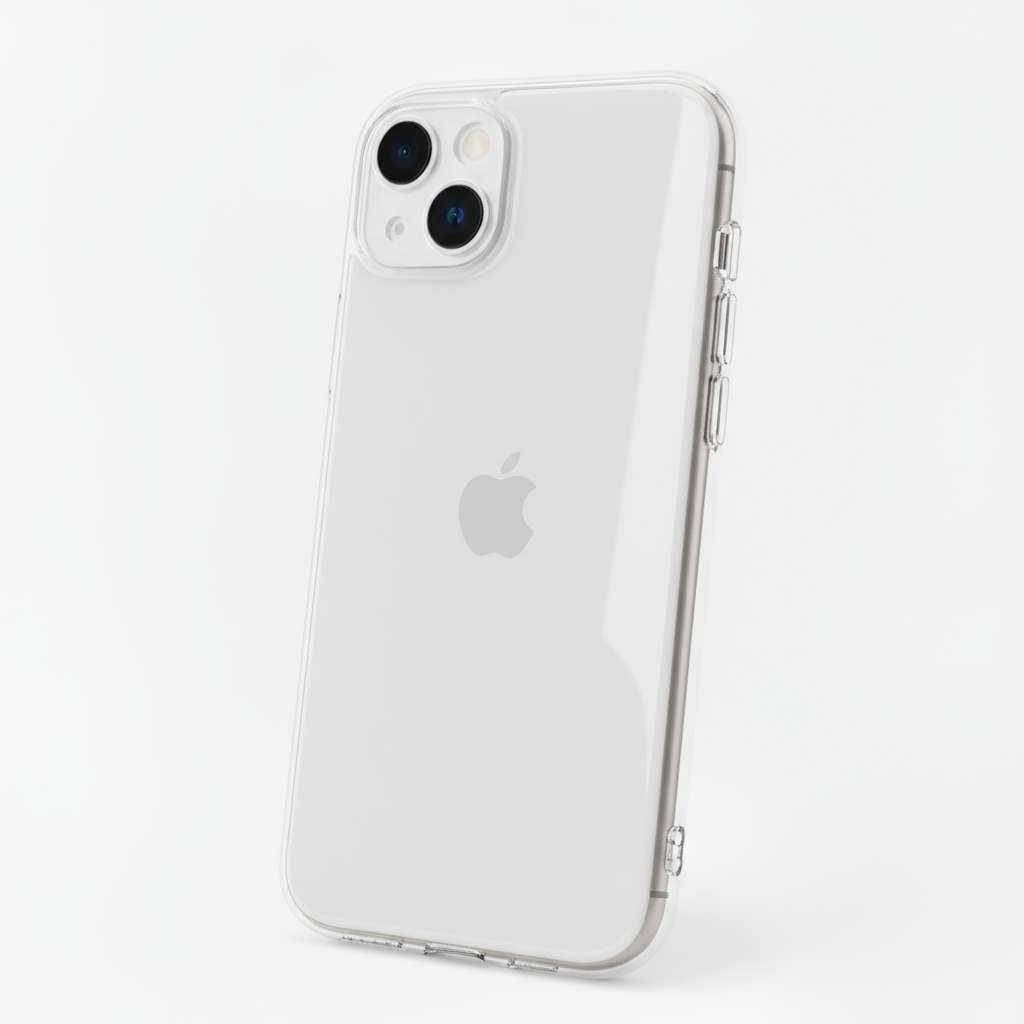 Cover Trasparente Antigiallo per iPhone 15