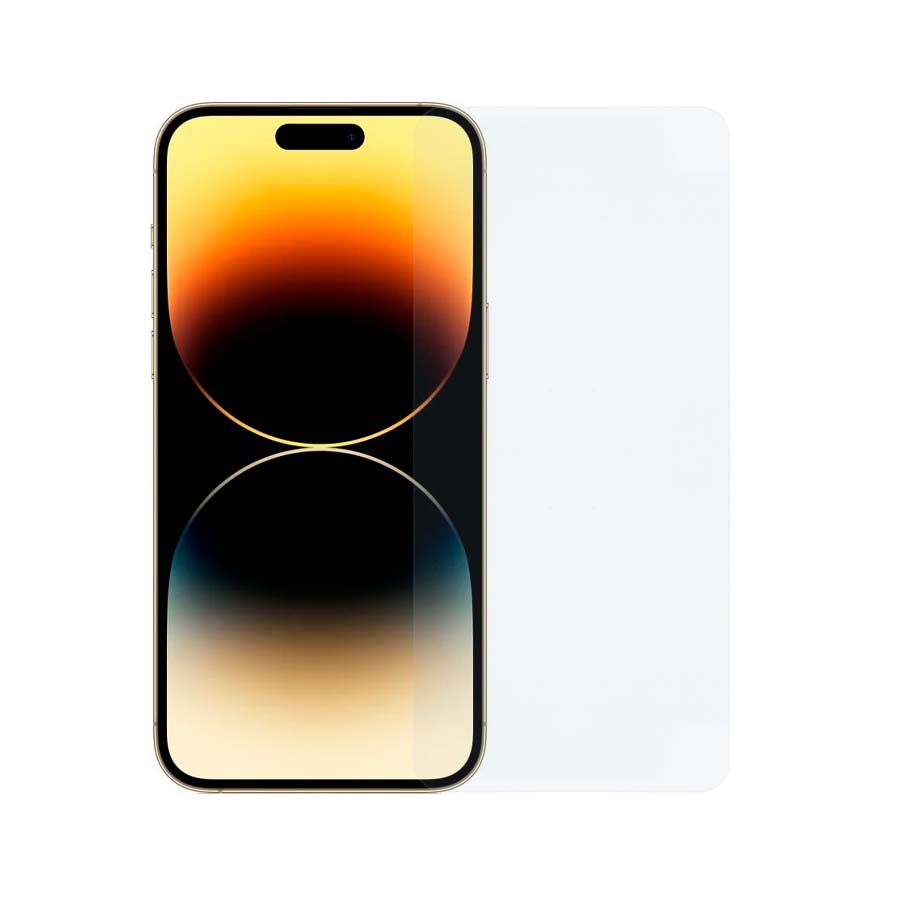 Vetro Temperato Trasparente per iPhone 15 Pro