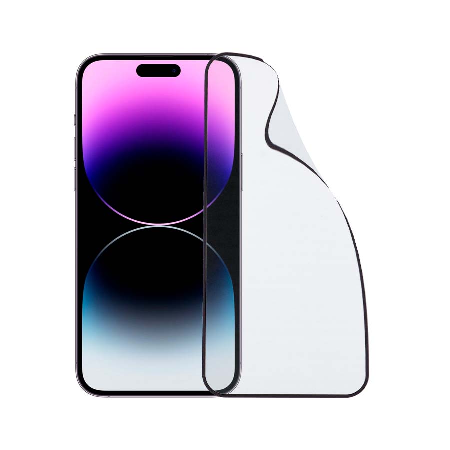 Vetro Temperato Completo Infrangibile per iPhone 15 Pro