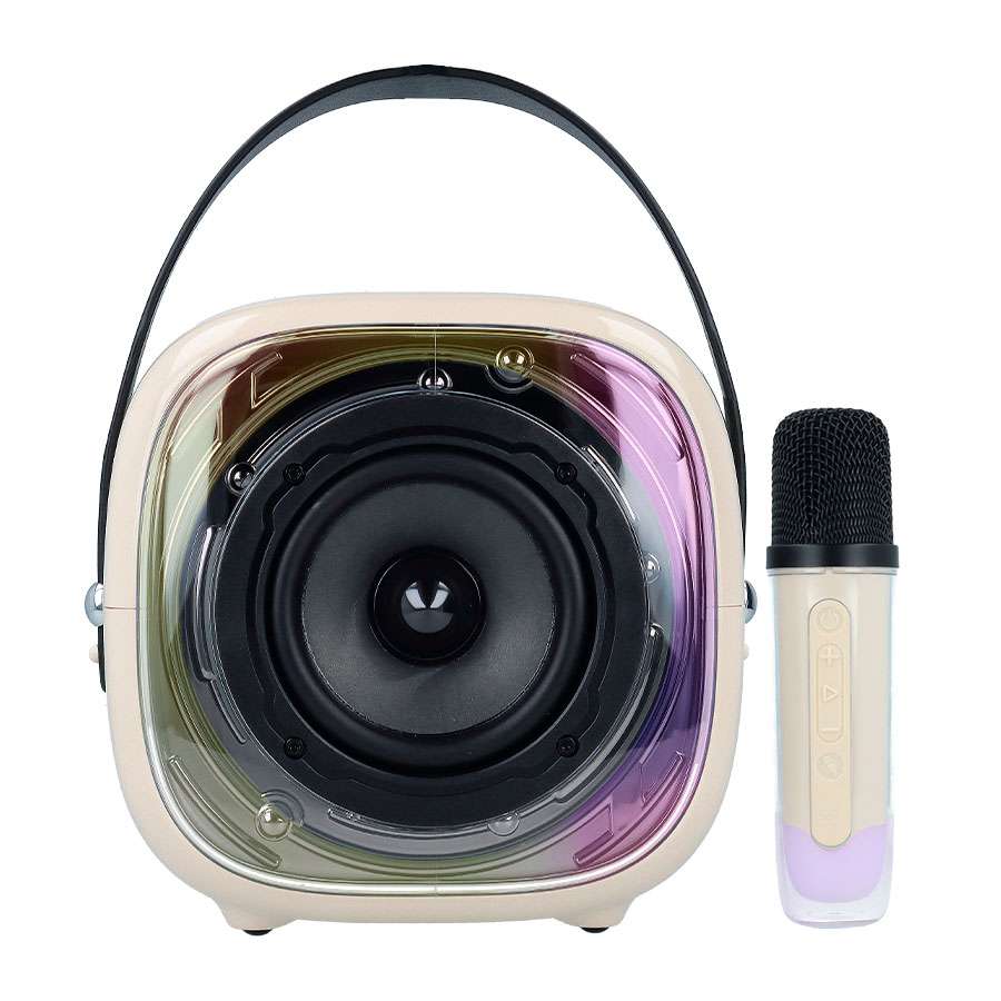 Altoparlanti - Karaoke Led Sound - Altoparlante con Microfono