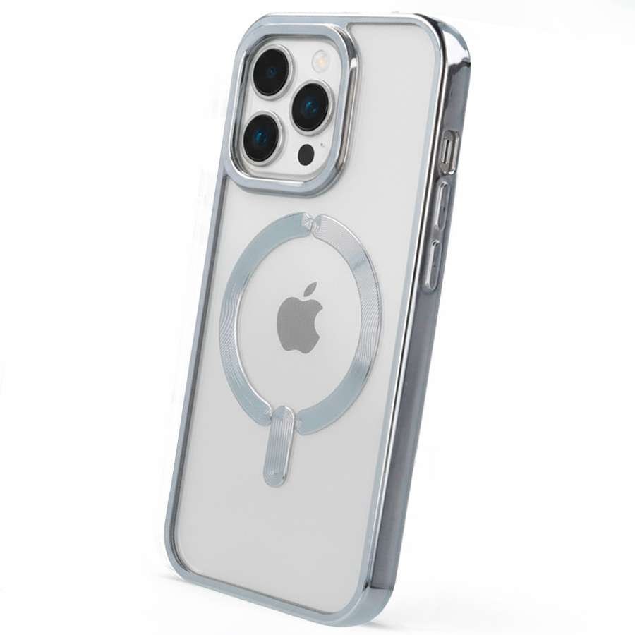 Cover Iron Logo Compatibile con MagSafe per iPhone 14 Pro