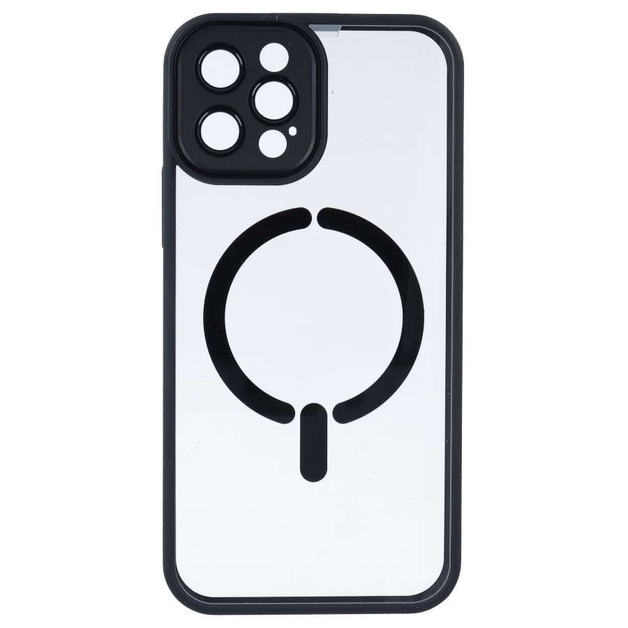 Cover Bumper Compatibile con MagSafe con Copri Fotocamera per iPhone 12 Pro