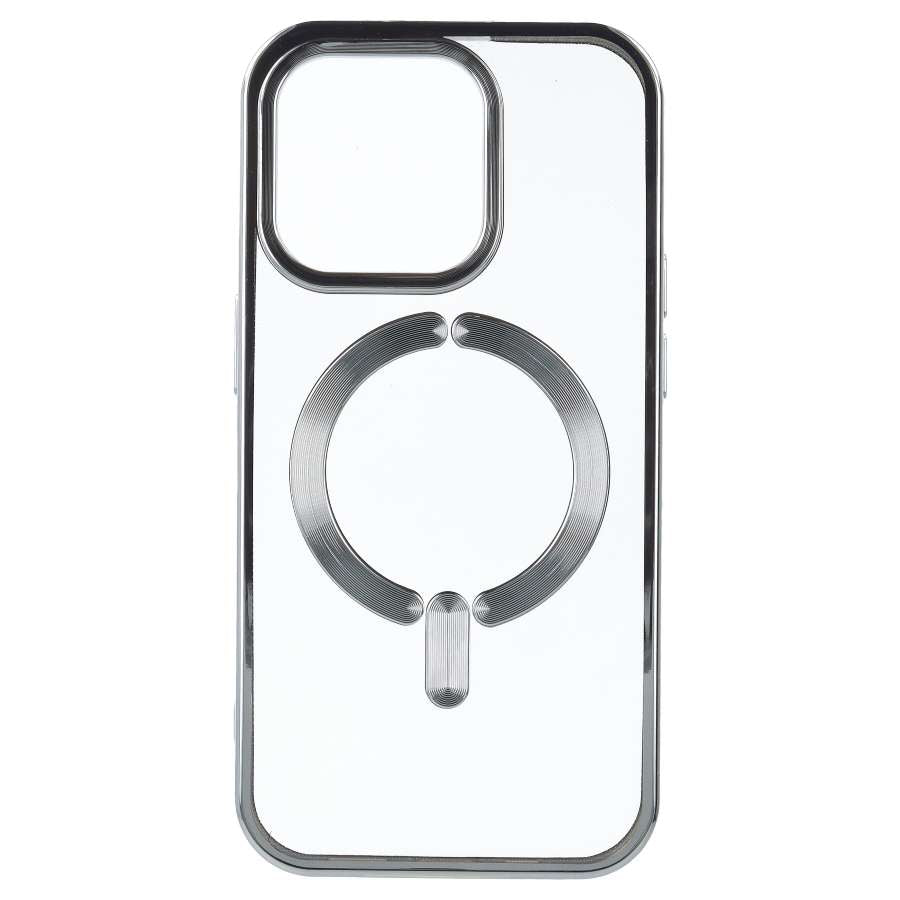 Cover Iron Logo Compatibile con MagSafe per iPhone 13 Pro