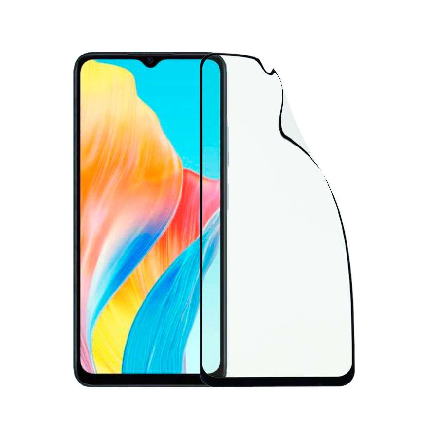 Vetro Temperato Completo Infrangibile per Oppo A18
