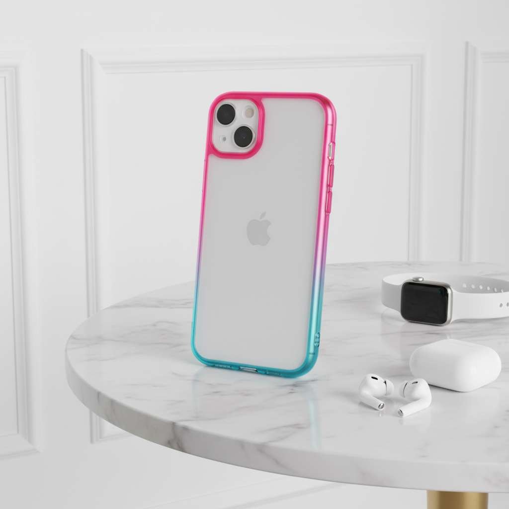 Cover Bumper Rinforzata Sfumata per iPhone 14